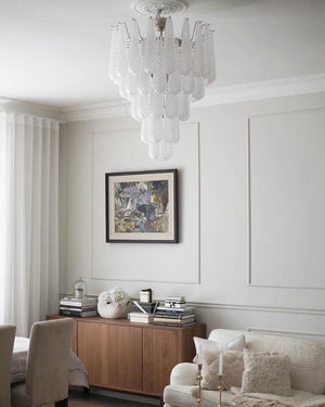 Glass Droplet Chandelier