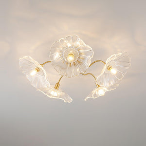 Murano Glass Flowers Ceiling Light - Docos