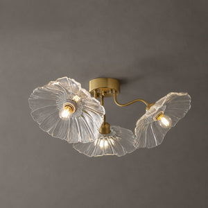 Murano Glass Flowers Ceiling Light