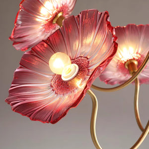 Murano Glass Flowers Chandelier - Docos