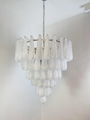 Glass Pinecone Chandelier