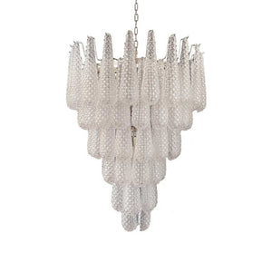 Glass Pinecone Chandelier