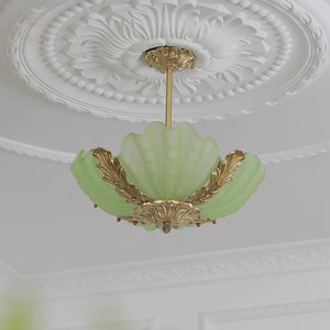 Murano Shell Pendant Lamp 18.8″- 16.5″