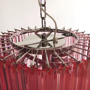 Spiral Prism Glass Chandelier