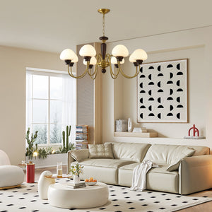 Mushroom Cap Chandelier
