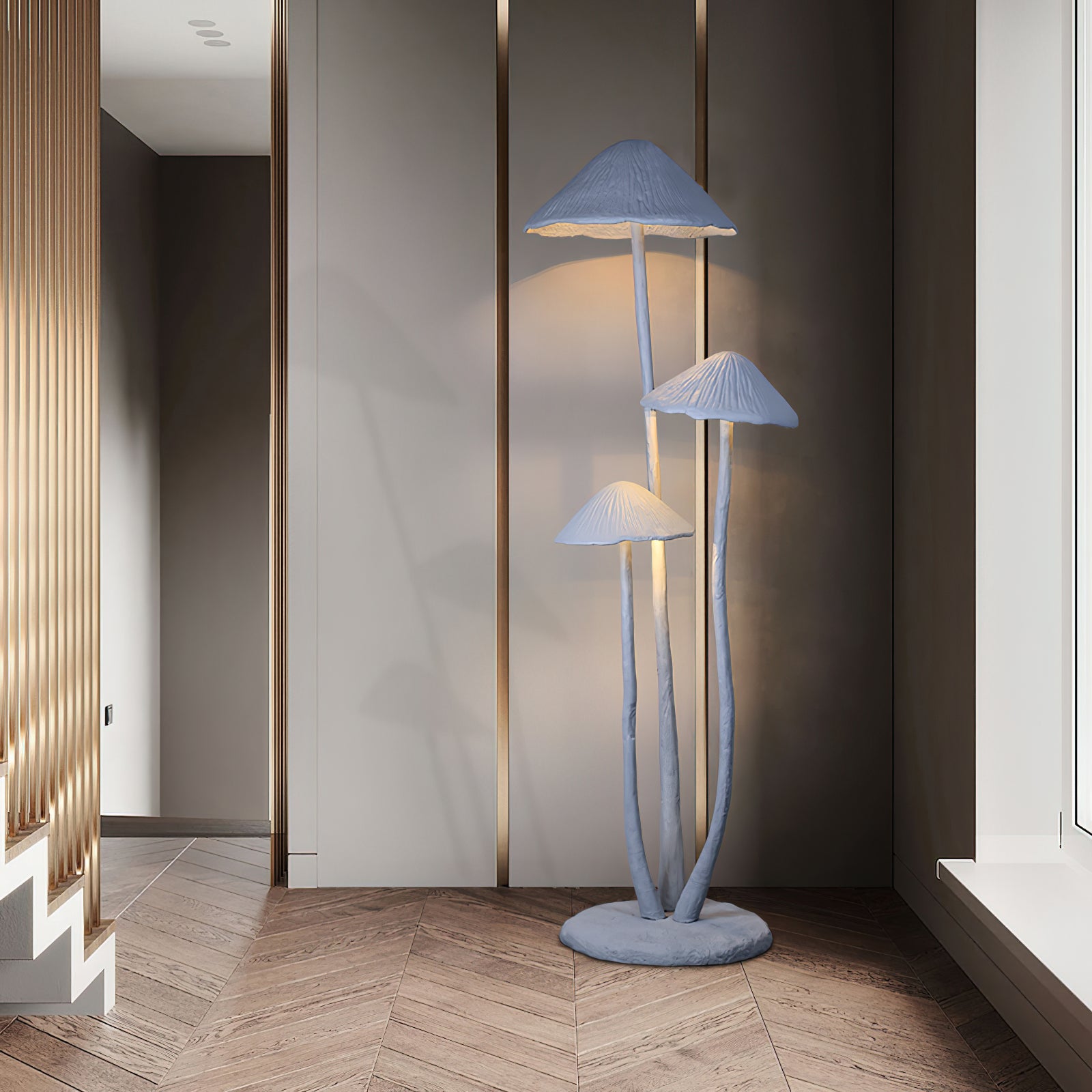 Mushroom Sculpture Floor Lamp - Docos