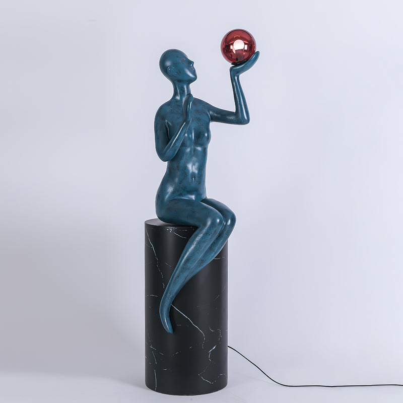 Myron Sculpture Floor Lamp – detail 12