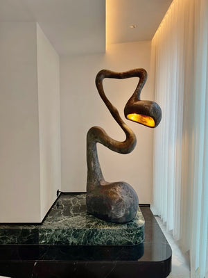 Myrrh Sculpture Floor Lamp