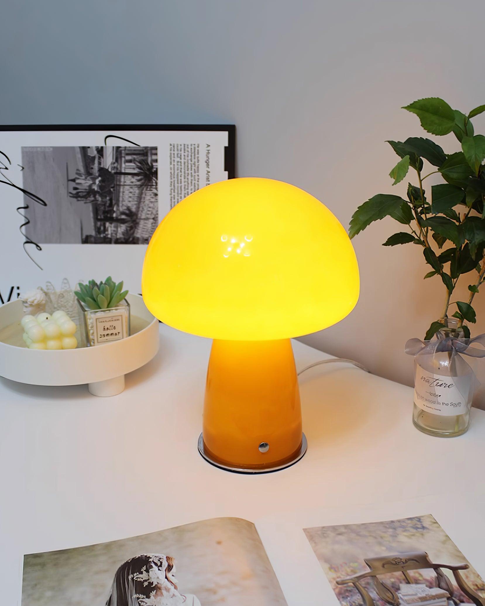 Nala Mushroom Table Lamp 8.7″- 11″