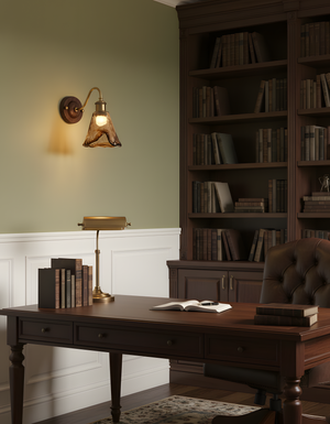 Nalia Amber Wall Lamp