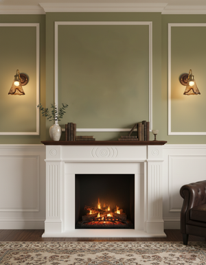 Nalia Amber Wall Lamp