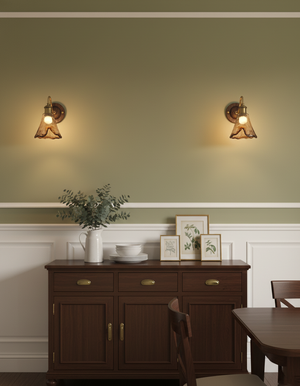 Nalia Amber Wall Lamp