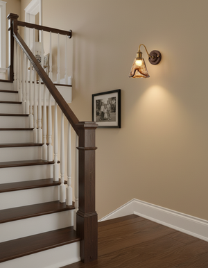 Nalia Amber Wall Lamp