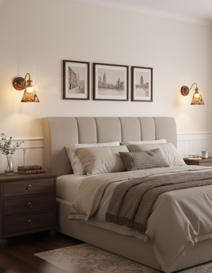 Nalia Amber Wall Lamp