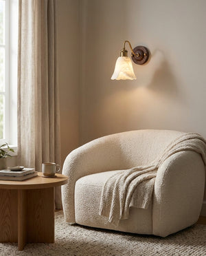 Nalia Alabaster Wall Sconce