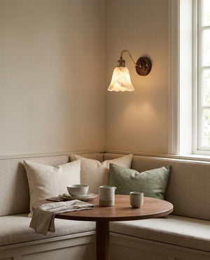 Nalia Alabaster Wall Sconce