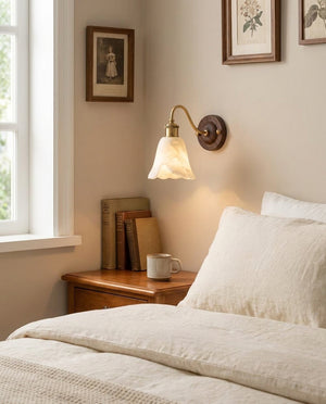 Nalia Alabaster Wall Sconce