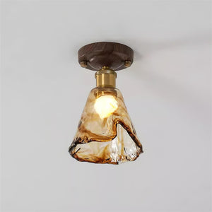 Nalia Amber Ceiling Light