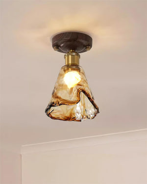 Nalia Amber Ceiling Light