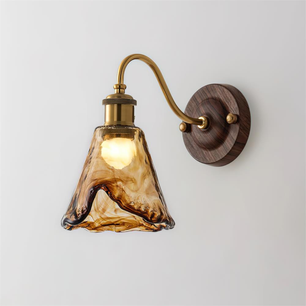 Nalia Amber Wall Lamp