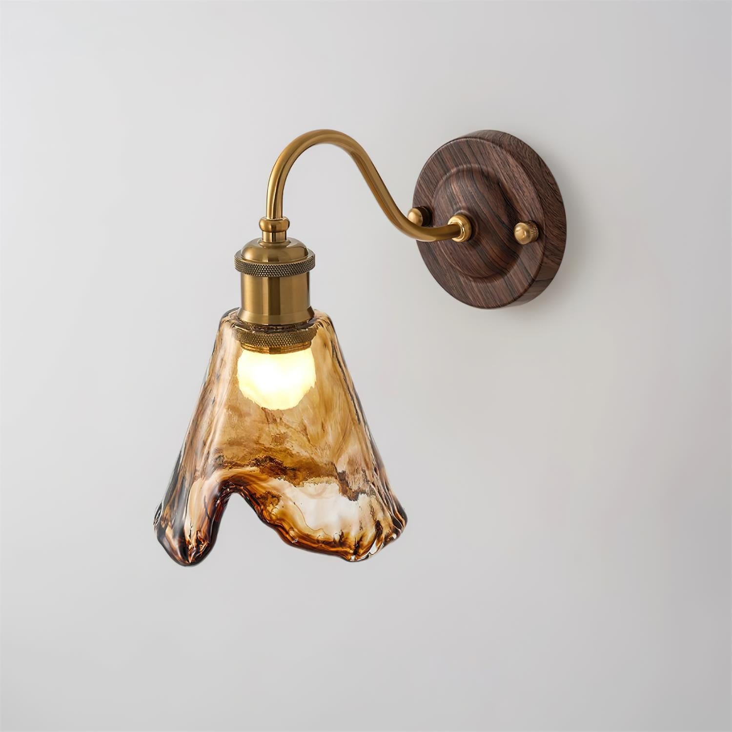 Nalia Amber Wall Lamp