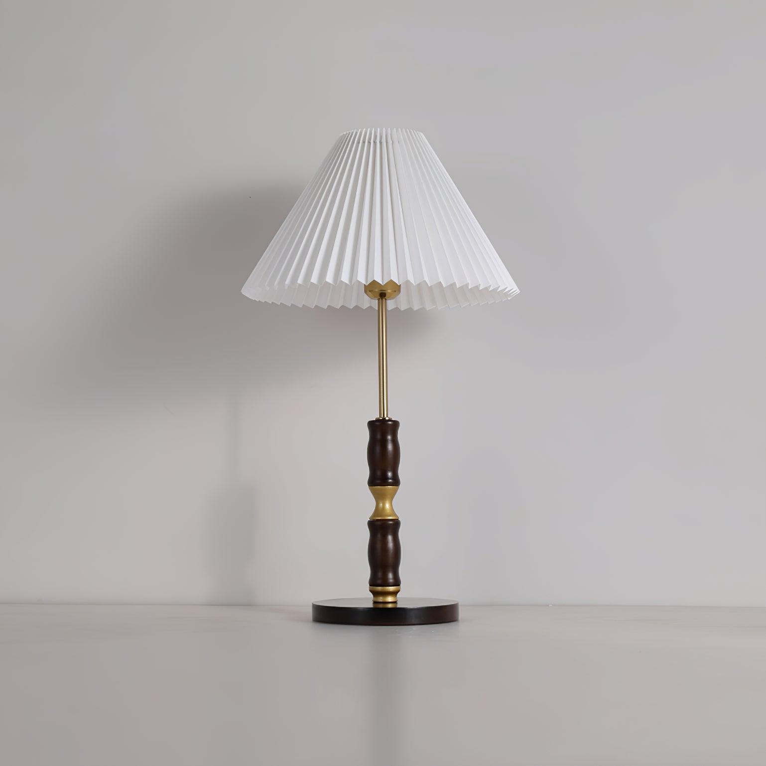 Napaco Wooden Table Lamp 13.4″- 23.6″ - Docos