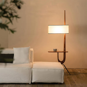 Nauta Wood Floor Lamp 18.8″- 65″