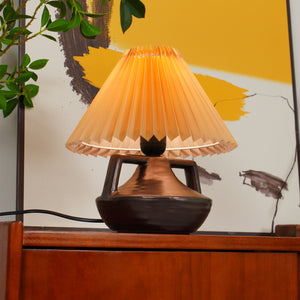 Navia Pleated Table Lamp 9.4″- 10.6″