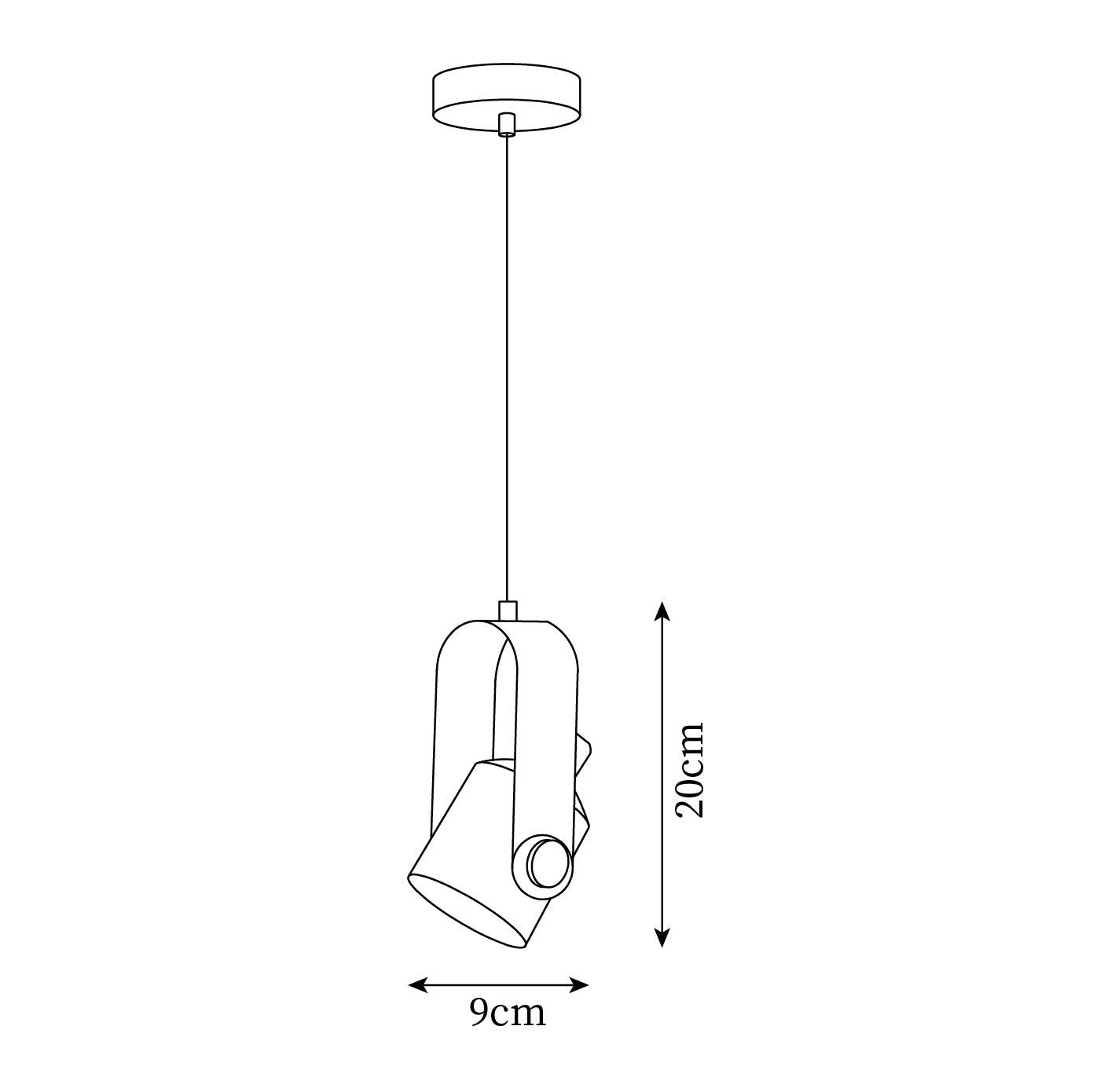 Neato Pendant Lamp 3.5″- 7.8″ - Docos