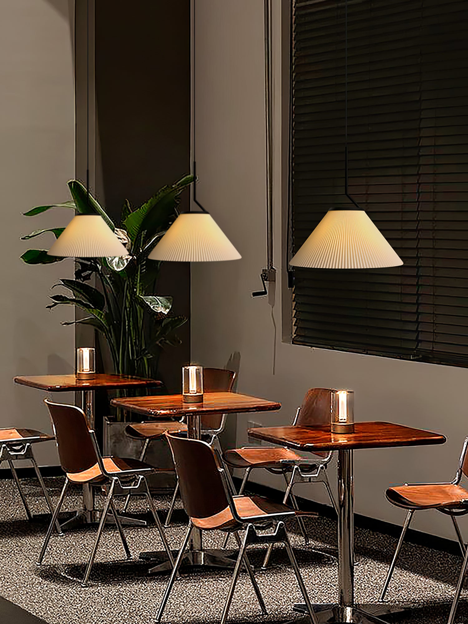 Nebra Pleated Pendant Lamp