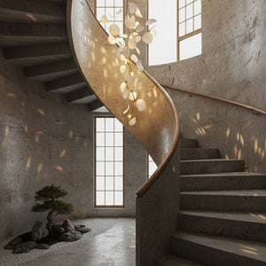 Nebula Petal Chandelier