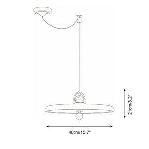 Neon Displacement Pendant Lamp