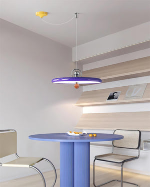 Neon Displacement Pendant Lamp