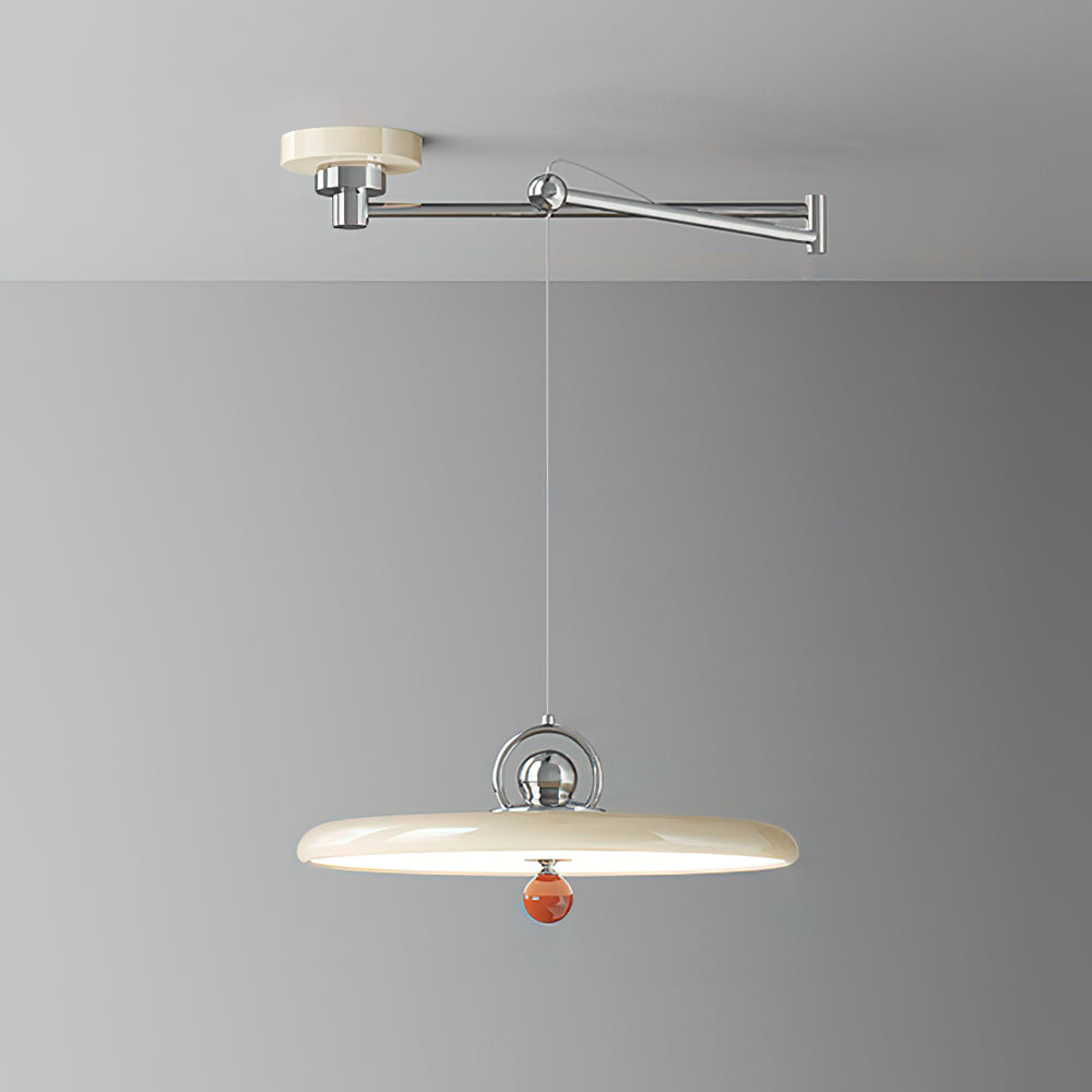 Neon Swing Arm Pendant Lamp
