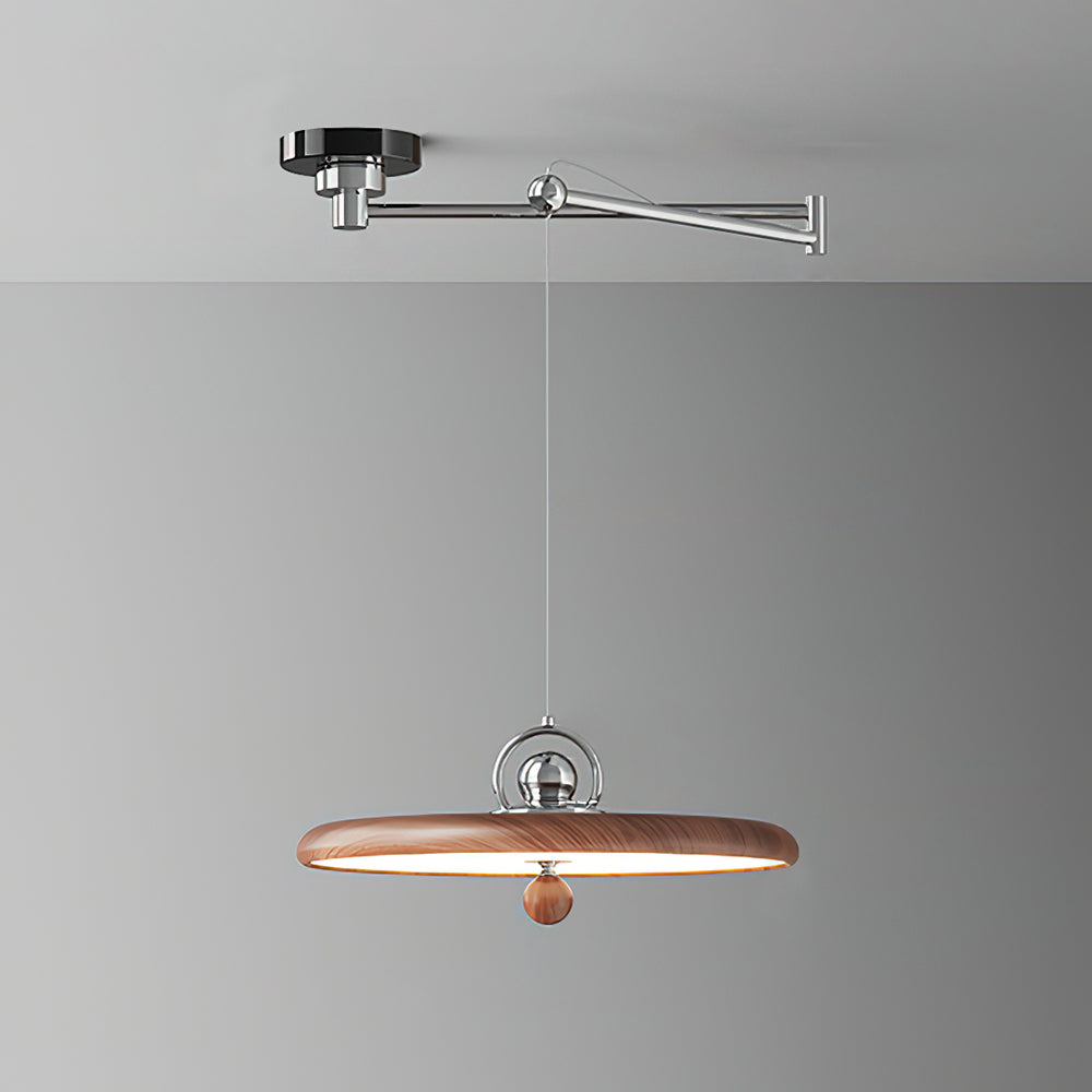 Neon Swing Arm Pendant Lamp