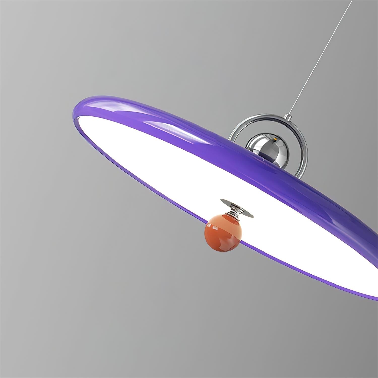 Neon Swing Arm Pendant Lamp