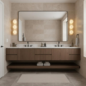 Neptune Travertine Wall Lamp