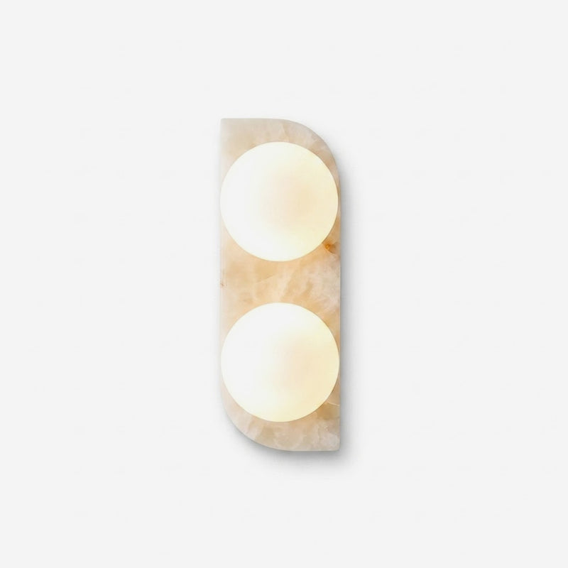 Neptune Alabaster Wall Sconce