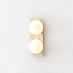 Neptune Alabaster Wall Sconce