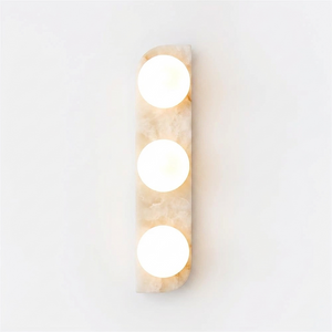 Neptune Alabaster Wall Sconce