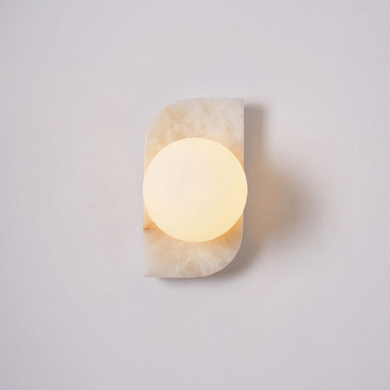 Neptune Alabaster Wall Sconce – detail 12