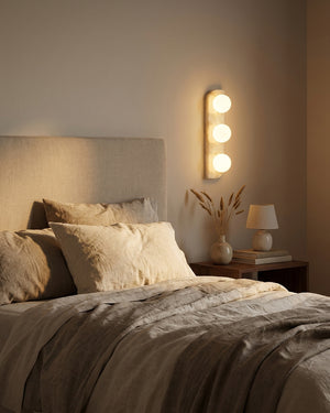 Neptune Alabaster Wall Sconce