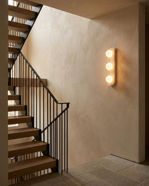 Neptune Alabaster Wall Sconce