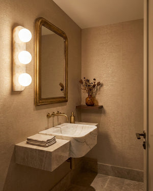 Neptune Alabaster Wall Sconce