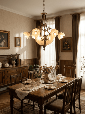 Nerina Brass Chandelier