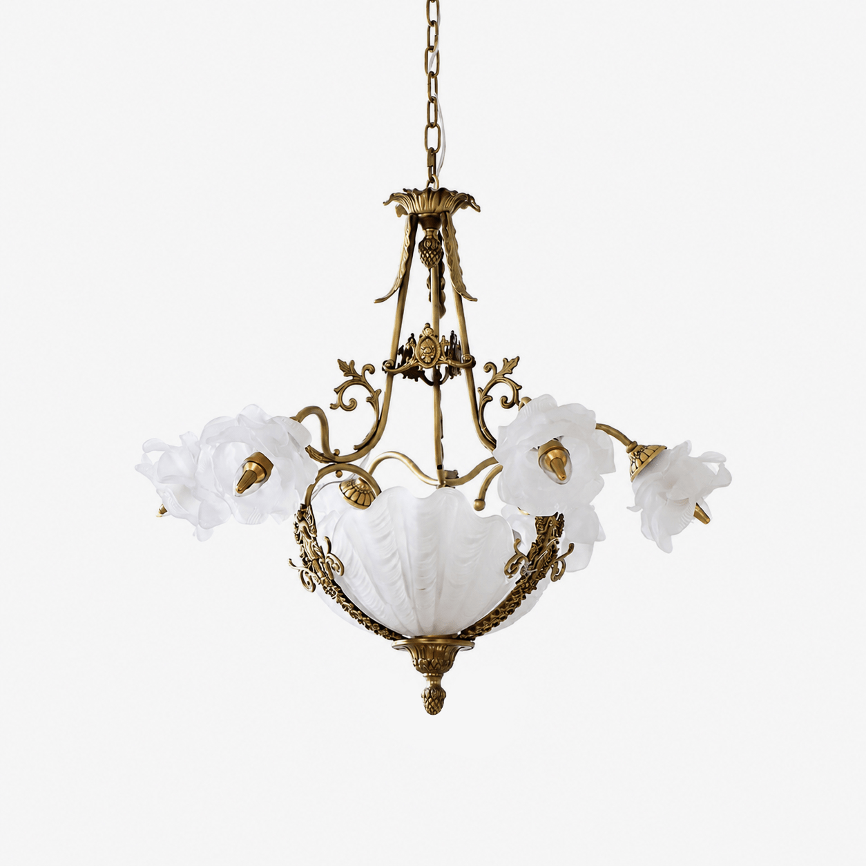 Nerina Brass Chandelier