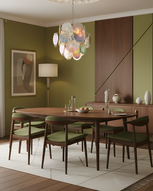 Neuvy Glass Chandelier