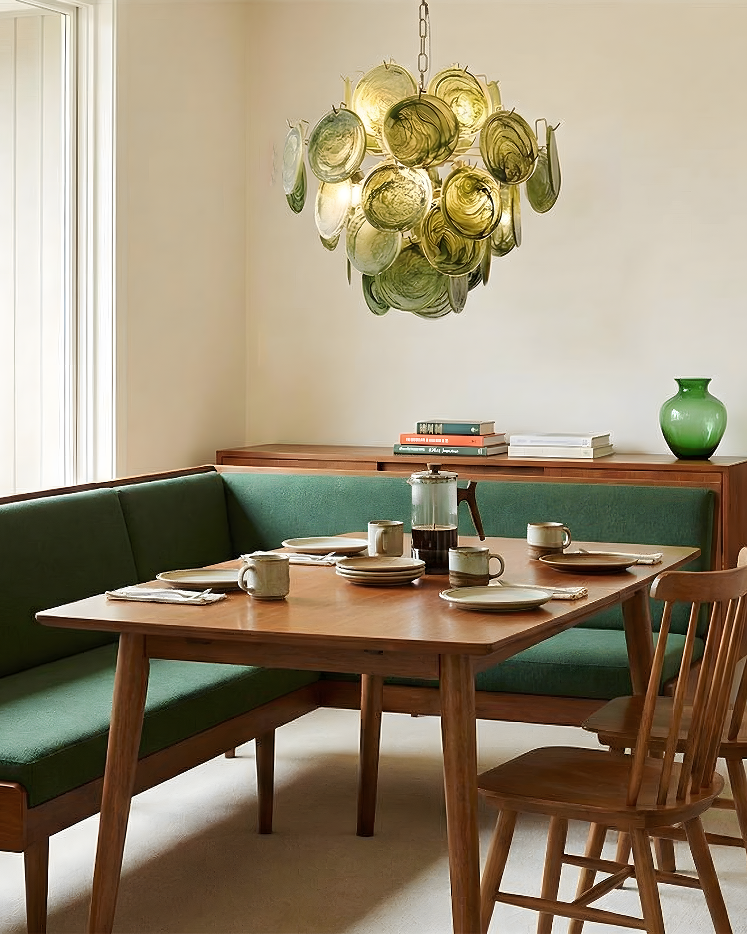 Neuvy Glass Chandelier