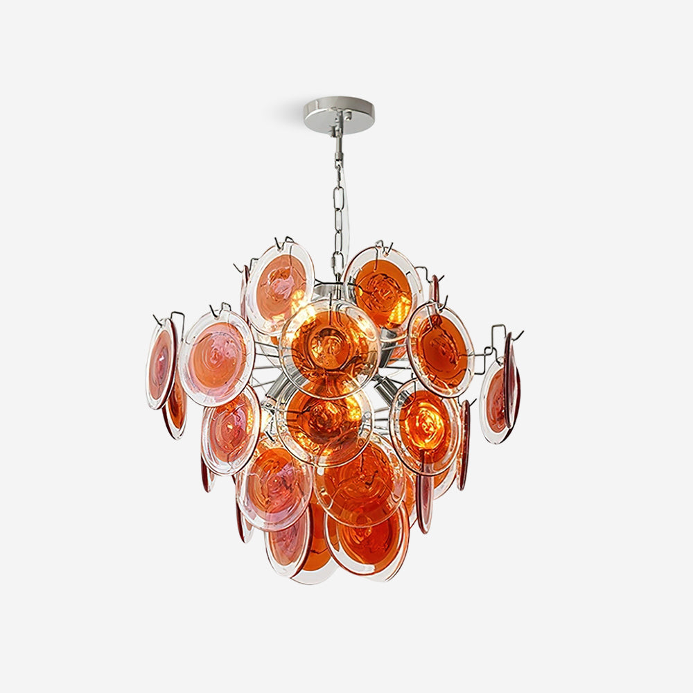 Neuvy Glass Chandelier