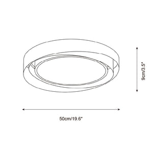 Nexus Swirl Ceiling Lamp